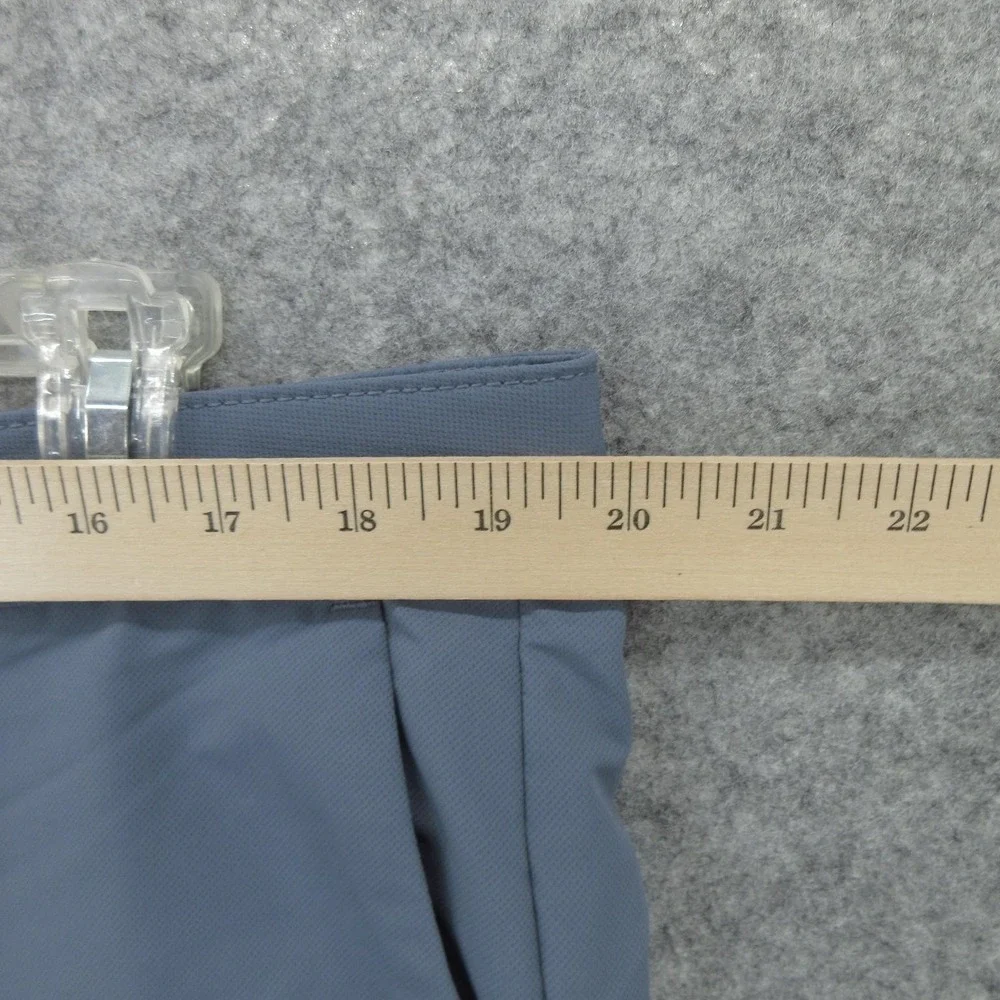 Banana Republic Pants Mens 40x31 Blue Gray Performance Golf Flat Front